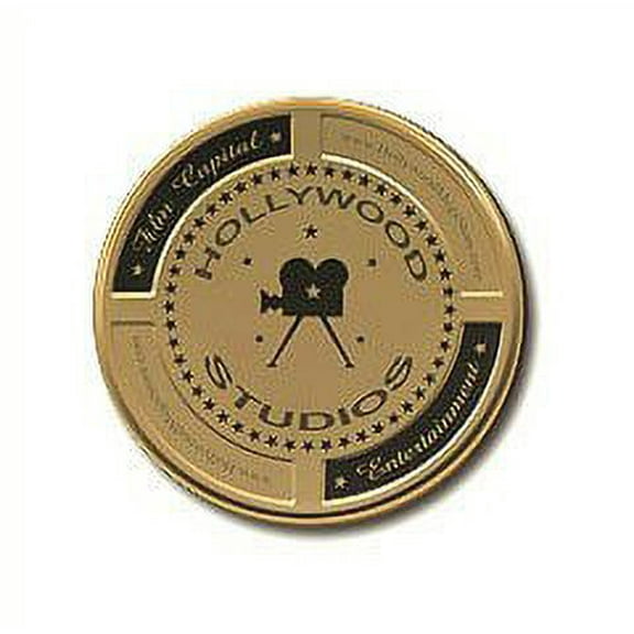 Mini 'Hollywood Studios' Film Cans (Gold)