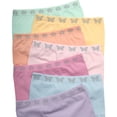 thumbnail image 3 of Princess Rose Girls Underwear Soft Comfort Stretch Boyshorts Seamless Underwear for Girls 7 Pack, 3 of 7