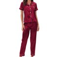 thumbnail image 1 of Conjunto de Pijamas NikouMX Para Mujer Satén, 1 of 5