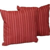 Pompei - Red Toss Pillows, Set of 2