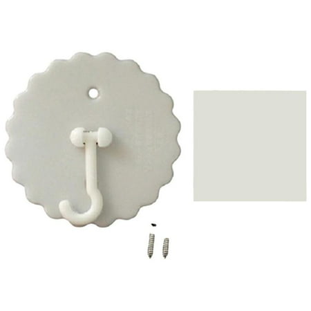 

12cm Ceiling Sticky Hooks Screw Net Hanger Wall Household Tools 7C8A H8A1 M W3O4