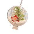 thumbnail image 4 of Decoraciones colgantes de Navidad Adornos Material de bricolaje hecho a mano rellenable Redondo Colco Colgante iluminado, 4 of 6