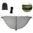 thumbnail image 2 of Hammock Mosquito Net Separated Mosquito Cover Hammock Camping Mosquito Net, Polyester Net for 360 Degree Protection, Double Sided Zip for Easy Access Contains No Hammock, 2 of 9