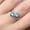 Sky Blue, variant on Romantic Engagement Rings For Women Double Heart Shaped Pretty Gift For Women Seven Color Available Rings