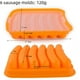 thumbnail image 3 of Molde para salchichas de silicona con forma de jamón, 6 piezas, 10 piezas, para dorar salchichas, para hornear, bricolaje, 3 of 5