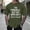 Army Green, variant on Loose Fit Casual T Shirt Comfortable Breathable Daily Wear Soft Blend Tee For Mens Large Shirt Shirt Men Cold Gear T Shirts for Night Shirts for Men Tall Size T Shirts Mens Small Shirts Heat Transfer
