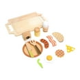 thumbnail image 1 of Juguetes de cocina de la cocina Educational Educational de rol de huevo Juicio a los juguetes de madera, para niños preescolares de niños p, 1 of 9