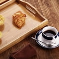 thumbnail image 4 of Graflsoa Elegant Bamboo Bathtub Tray with Double Handles for Versatile Home Use, 4 of 6