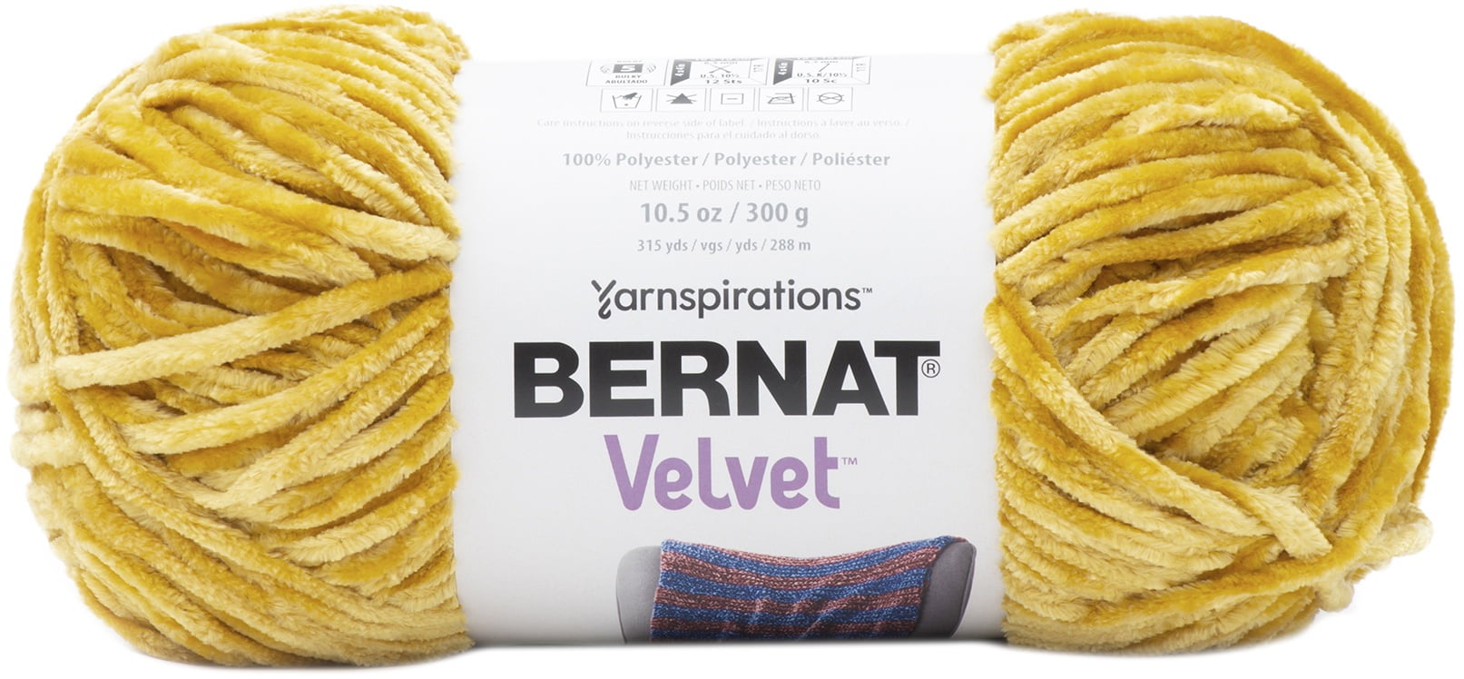 Bernat Velvet Yarn-Pomegranate, 1 count - Gerbes Super Markets