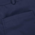 thumbnail image 6 of CQONEPT Women's Twill Chino Pants Lounge Baggy Wide Leg Pant Lightweight Button Fron Streetwear Trousers with Pocket Navy XL, 6 of 6