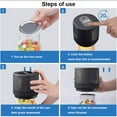 Yguping Mason Jar Vacuum Sealer Vacuum Sealing Machine Cordless Canning Vacuum Sealer Electric