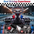 thumbnail image 6 of 24V 9AH Electric Go Kart with Adjustable Seat,Licensed BMW 7.5 MPH Drift Kart for Kids Age 6-12, 2 * 200W Motors, Drift Mode and 2 Speed, Red, 6 of 10