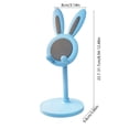 thumbnail image 3 of BAOPAI Easter Themed Cute Bunny Adjustable Telescopic Phone Tablet Stand Holder for Desktop Viewing with Stable Base and Decorative Design, 3 of 6