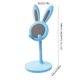 thumbnail image 2 of ddioayh Phone Stand Adjustable Telescopic Height Bunny Inspired Design Desktop Cell Phone Holder Universal for Smartphones Tablets Students Study Desk Accessory with Non-Slip Base, 2 of 6