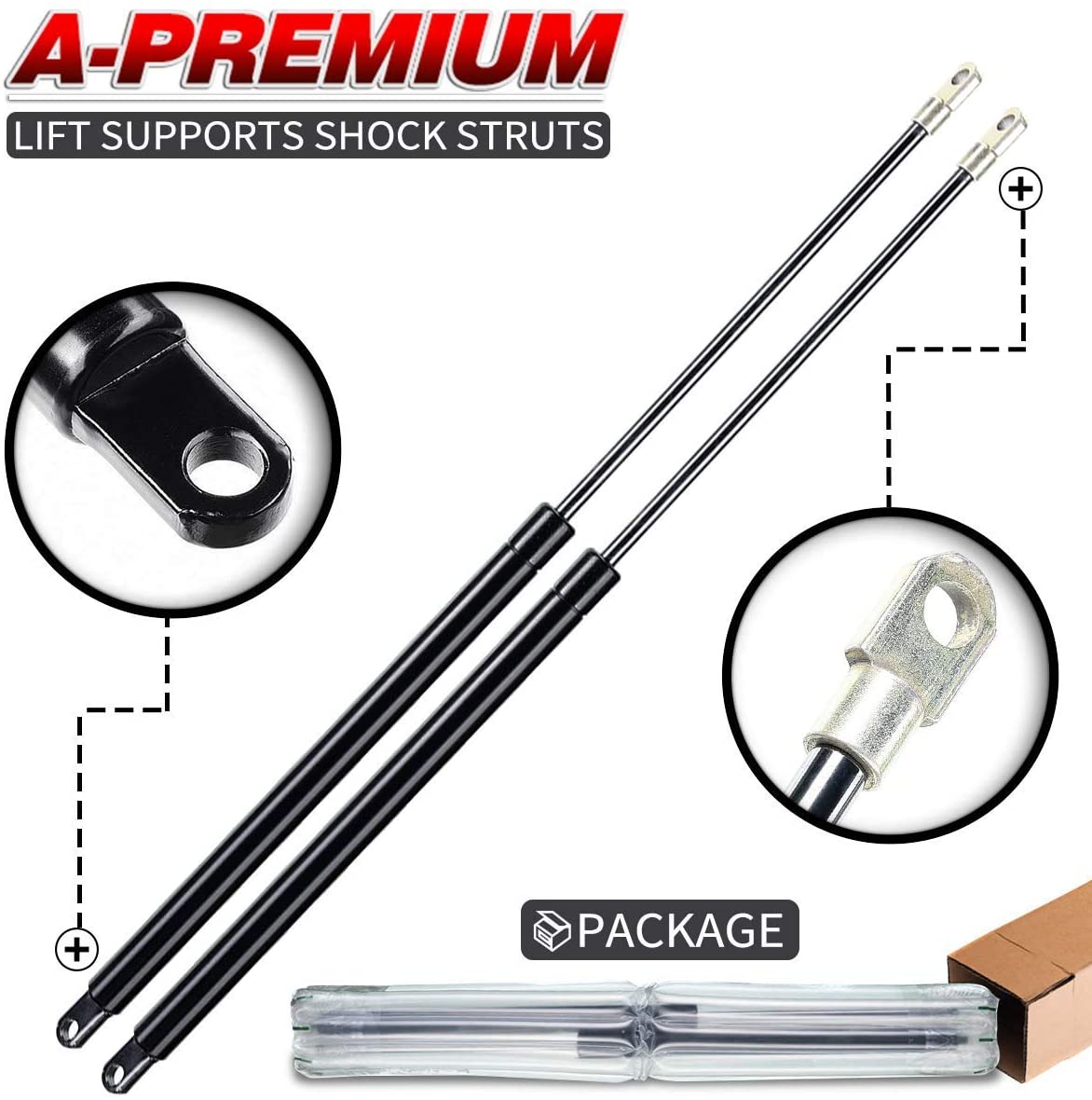 Automotive Hatch Tailgate Gas Lift Support Shocks 20032009 Hummer H2