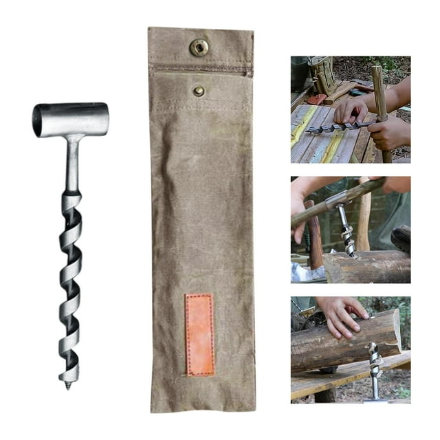 Herramienta de supervivencia de de barrena de , clavija de taladro de de tornillo Manual de perforación, 16mm shamjiam Llave de barrena