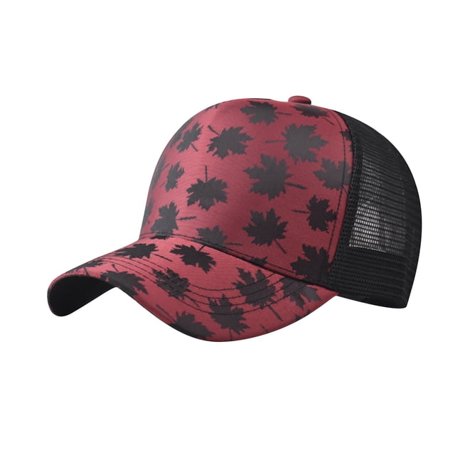 Gorras de béisbol de arce para hombre y mujer, modernas y transpirables.
