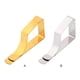 thumbnail image 5 of Wosthever Clips de mantel de acero inoxidable de primera calidad, solución fácil y práctica para cenar al aire libre Almacenamiento y organización del hogar oro, 5 of 6