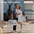 thumbnail image 3 of Bolsa de viaje tipo duffel Lucky de 85L con correa ajustable para hombres y mujeres, 3 of 6