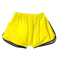 thumbnail image 4 of Pantalones Cortos para Mujeres de Cintura Alta Moda Casual Pantalones Cortos Sueltos Impresos Sexy, Cintura Elástica Cuerpos Pantalones Cortos de las Señoras, Vestir de Verano de Poliéster, 4 of 7