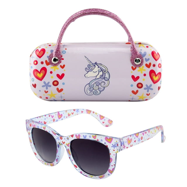 Gafas de Sol KENBO para Niñas Protección UV400 para Niñas de 3 a 10 Años