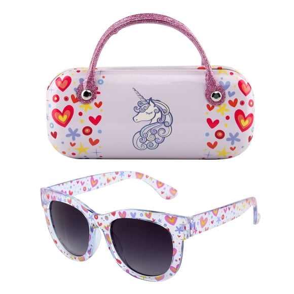 Gafas de Sol KENBO para Niñas Protección UV400 para Niñas de 3 a 10 Años