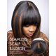 thumbnail image 3 of Peluca LUVME HAIR Yaki Straight Bob de 35 cm con flequillo, cabello humano, 3 of 7
