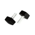 thumbnail image 2 of 4pcs M8 Male Thread Dia Adjustable Plastic T Clamping Handle Screw Knob Grip, 2 of 4