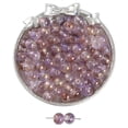 thumbnail image 1 of Cuentas de vidrio con forma de hielo a través de tinta que florecen con cuentas de oro, cuentas de vidrio hechas a mano, collar, pulsera, cadena, joyería, cuentas sueltas, accesorios, 1 of 5