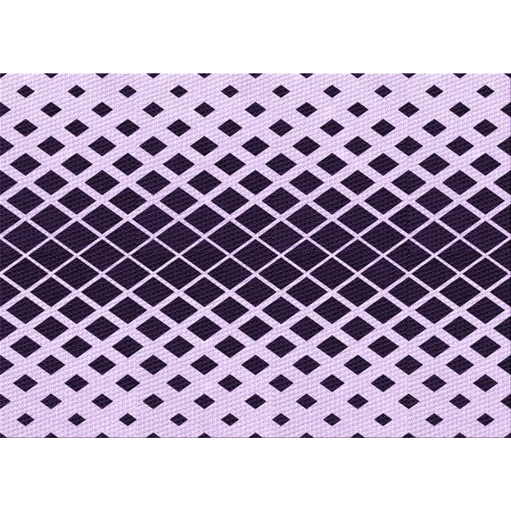 Ahgly Company Machine Washable Indoor Rectangle Transitional Blossom Pink Area Rugs, 8' x 12'