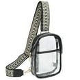thumbnail image 1 of Fiudx Bolso Bandolera de Pvc Transparente, Versátil, para Llevar En El Pecho o Cruzado, Espacioso y Organizado, Accesorio para Conciertos o Eventos Deportivos, Correa Ajustable, Material Duradero, Co, 1 of 7
