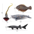 thumbnail image 1 of 4PCS Simulation Animaux de la Vie en Haute Mer Figurines PVC Animaux de l'Océan Profond Modèle Cadeau Parfait pour les Enfants, 1 of 9