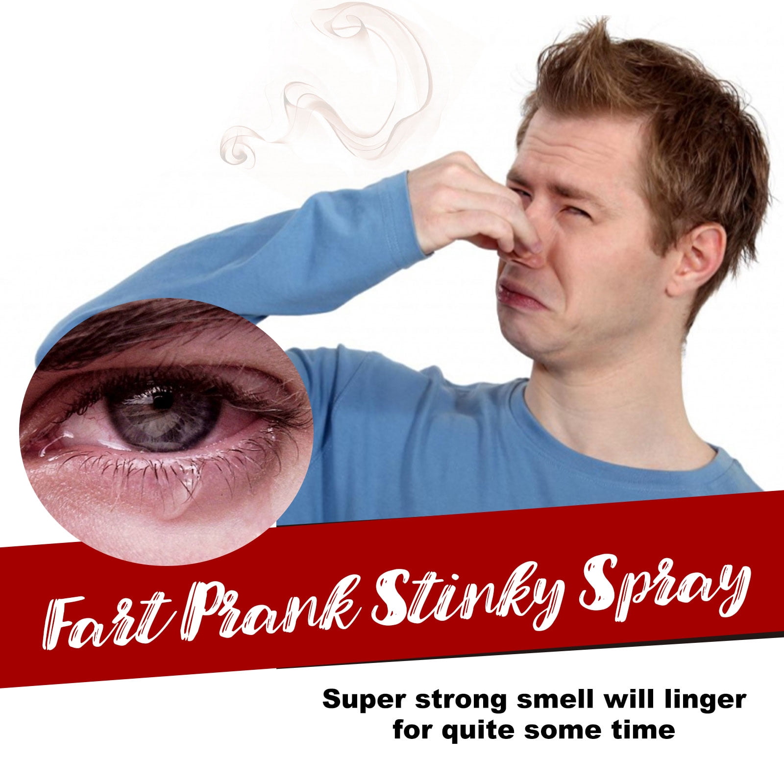Alvantor Fart Spray Prank Liquid Odor for Teens and Adults, Extra Strong Stink Joke, 1.01fl.oz