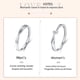 thumbnail image 3 of Anillo de pareja Mobius de plata de ley 925, diseño de nicho para pareja, anillo para hombre, regalo del festival de la diosa, 3 of 6
