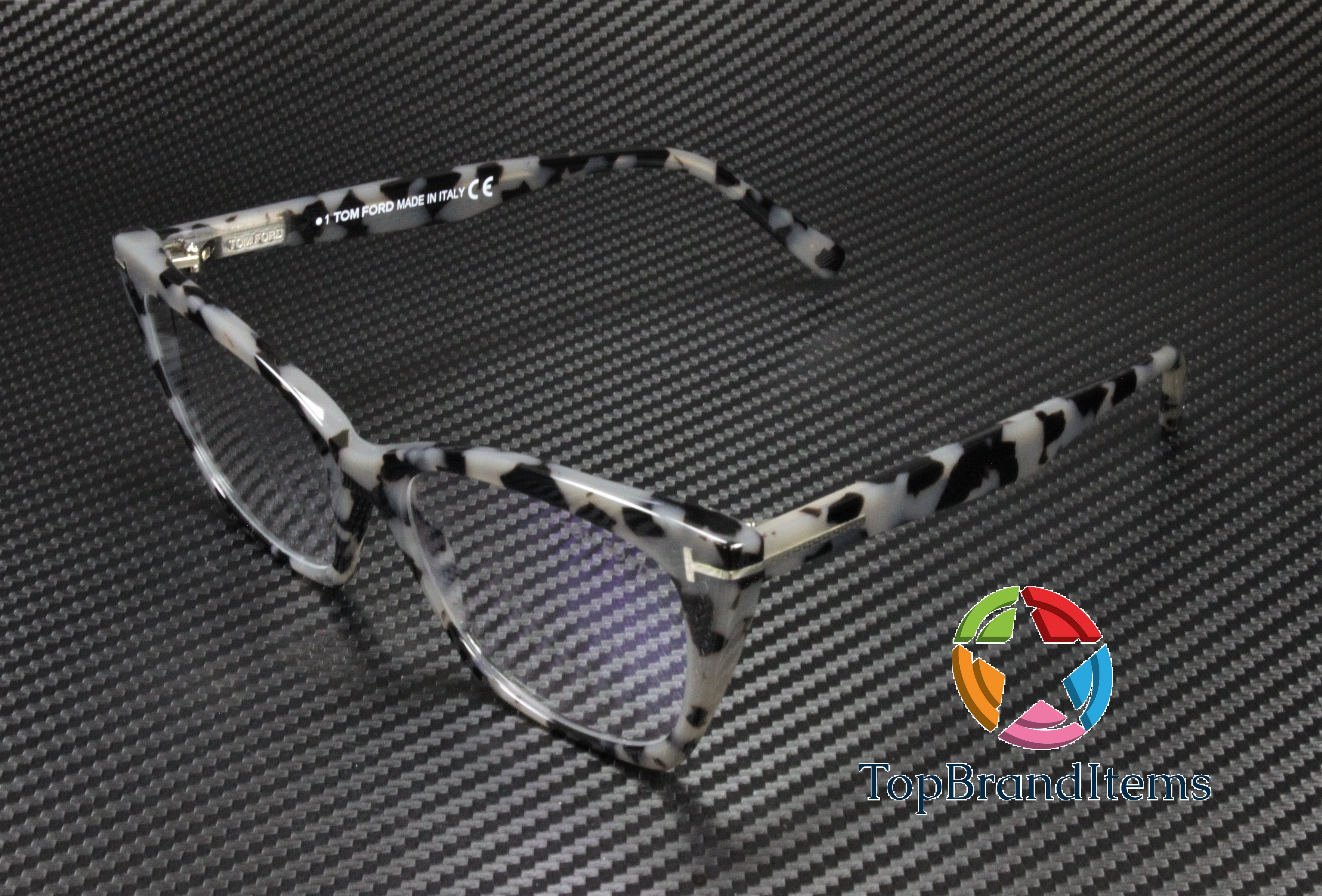 Tom Ford FT5743-B 052 Eyeglasses Havana 57mm Cat Eye Frame Tom Ford FT5937-B Optical Frame 052 Dark Havana - eye-oo.com main image 2