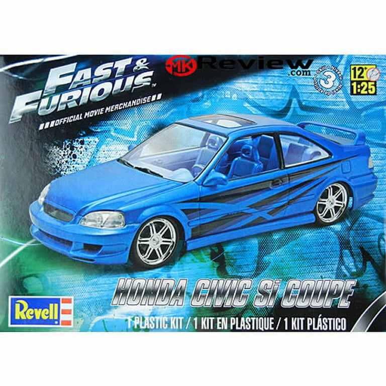 Revell/Monogram Fast & Furious Honda Civic Si Coupe Model Revell/Monogram Fast & Furious Honda Civic Si Coupe Model