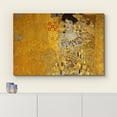 thumbnail image 3 of HFDF Canvas Print Wall Art Adele BlochBauer I by Gustav Klimt Nature Abstract Oil Painting Fine Art Traditional Scenic Colorful Multicolor Ultra for Living Room, Bedroom, Office 24x16inch Framed, 3 of 6