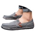 thumbnail image 3 of Men's Casual Shoes Breathable Comfortable Canvas Loafers Lightweight Stylish Footwear for Everyday Fashion, 3 of 9