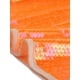 thumbnail image 5 of TOP CROP METÁLICO CON LENTEJUELAS INSPIRE CHIC PARA MUJERES, BRILLO Y SIN MANGAS, PARA FIESTAS Y CLUB, TALLA M NARANJA, 5 of 6