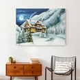 thumbnail image 4 of Creative Products Cabin In The Mountains 40 x 30 Canvas Wall Art, 4 of 5