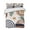 Off White, variant on Quilts Queen Size, Burnt Orange Soft Comforter Bedding Set for Bed, Oil Painting Modern Abstract Art Vintage Lightweight Quilted Bedspread with Pillow Cover(2 Pieces) for All Season, 90x96 Inch