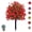 1, variant on Artificial Flowers, Artificial Violet for Outdoor Indoor Garden Home Decoration, No Fade Fake Floral Stakes, UV Resistant & Waterproof, for Garden Patio Home Decor