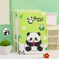 thumbnail image 4 of Under $2, Panda Notebook, A5 Panda Notebook, Line Ruled Pages with Durable Cover for Daily Journaling & Notes, A5 Notebook, Green by Goohae, 4 of 8
