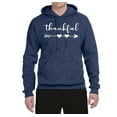 thumbnail image 2 of Cute Positive Christian Spirit Thankful Inspirational/Christian Unisex Graphic Hoodie Sweatshirt, Vintage Heather Navy, 2XL, 2 of 3
