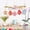 A, variant on Fwttom Easter Eggs, Paper Bright Easter Decorations Assortment for Holiday Surprise Egg Hunt & Kids Gifts