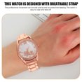 thumbnail image 4 of Flower Design Girl Wrist Watch Testing Wrist Watch Exquisite Watch Teenager Daily Watch, 4 of 8