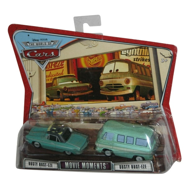 Disney Pixar Cars Movie Moments Rusty & Dusty Rust-Eze Toy Car Set ...