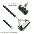 thumbnail image 4 of El mejor compañero para parrillas, cepillo de limpieza para parrillas para una parrilla segura y sin cerdas, diseño de triple bobina para manchas difíciles, cepillo para parrilla con raspador para, 4 of 5