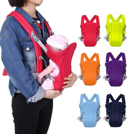 1Pc Newborn Infant Baby Carrier Backpack Breathable Front Back Carrying Wrap Sling Seat New , Newborn Carrier, Baby