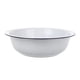 thumbnail image 1 of Lavabo grande de esmalte, cuenco vintage para mezclar, vajilla de cocina esmaltada, cuenco de esmalte blanco, cuenco para lavar pan y verduras., 1 of 5